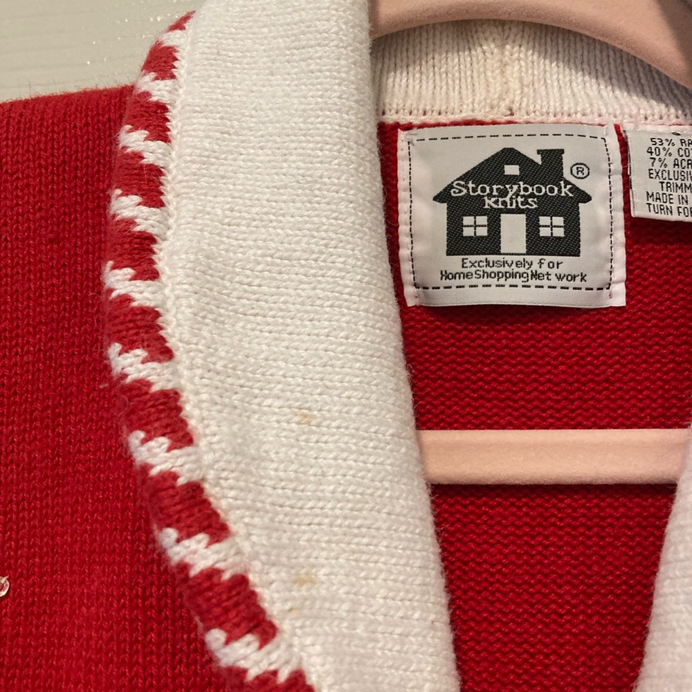 Santa and Mrs. Claus Grannycore Holiday Christmas Sweater - Picture 8 of 8